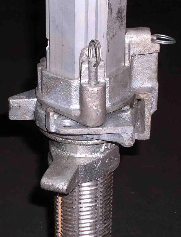 Stripping collar struck